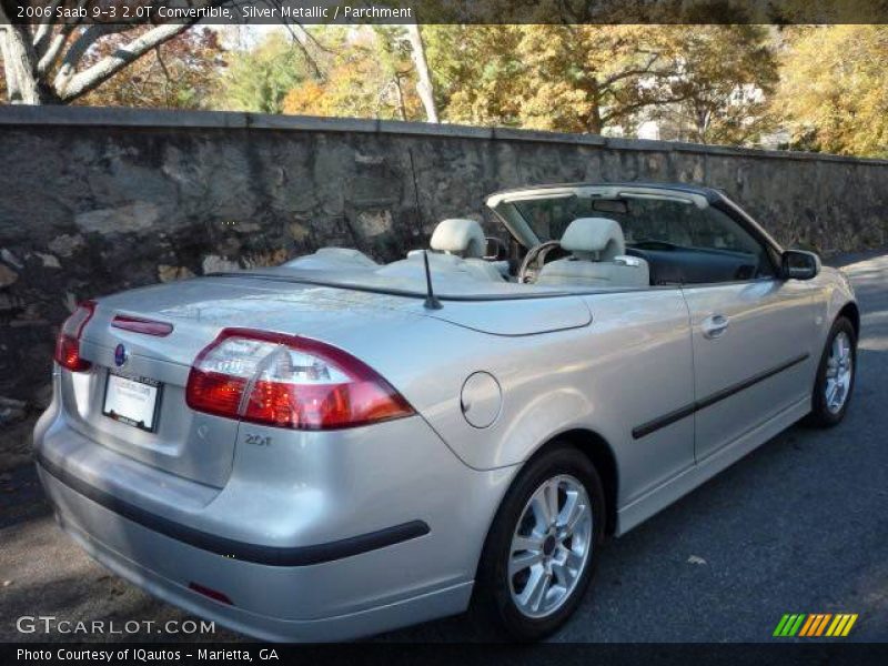 Silver Metallic / Parchment 2006 Saab 9-3 2.0T Convertible
