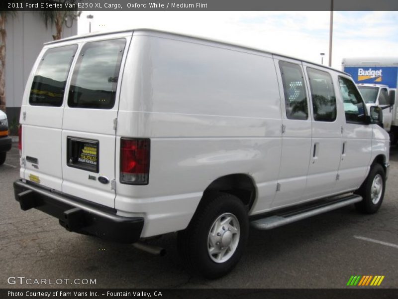 Oxford White / Medium Flint 2011 Ford E Series Van E250 XL Cargo