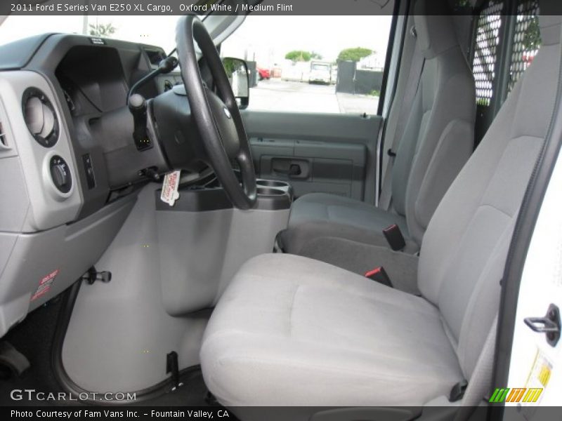 Oxford White / Medium Flint 2011 Ford E Series Van E250 XL Cargo
