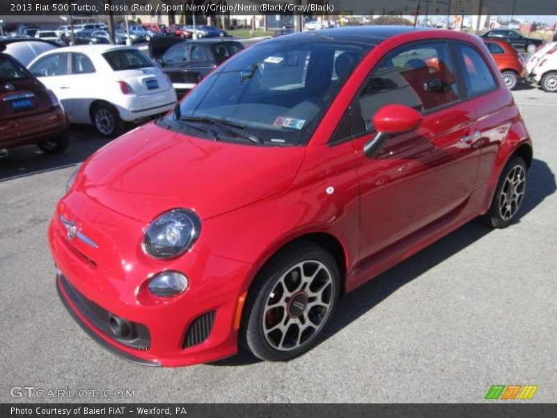 Front 3/4 View of 2013 500 Turbo