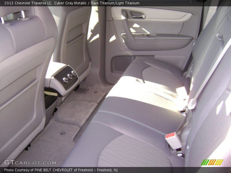 Cyber Gray Metallic / Dark Titanium/Light Titanium 2013 Chevrolet Traverse LS