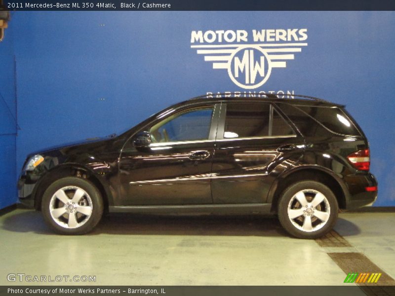Black / Cashmere 2011 Mercedes-Benz ML 350 4Matic