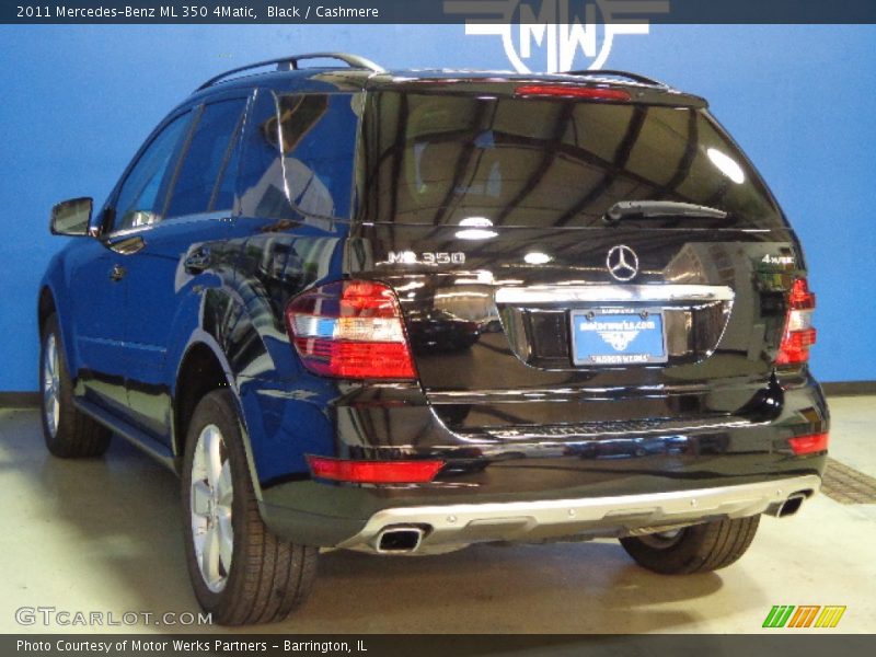 Black / Cashmere 2011 Mercedes-Benz ML 350 4Matic