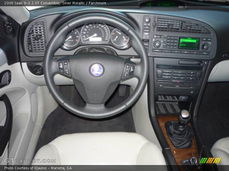 Silver Metallic / Parchment 2006 Saab 9-3 2.0T Convertible