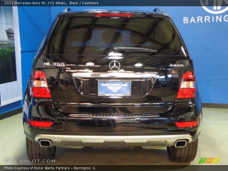 Black / Cashmere 2011 Mercedes-Benz ML 350 4Matic