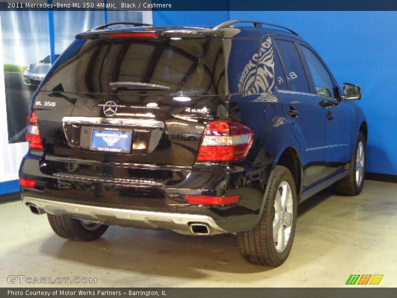 Black / Cashmere 2011 Mercedes-Benz ML 350 4Matic