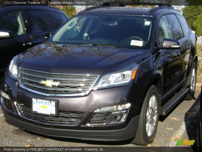 Tungsten Metallic / Ebony 2013 Chevrolet Traverse LT
