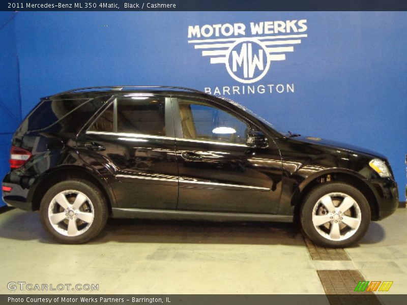 Black / Cashmere 2011 Mercedes-Benz ML 350 4Matic