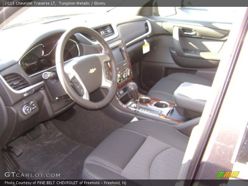 Tungsten Metallic / Ebony 2013 Chevrolet Traverse LT