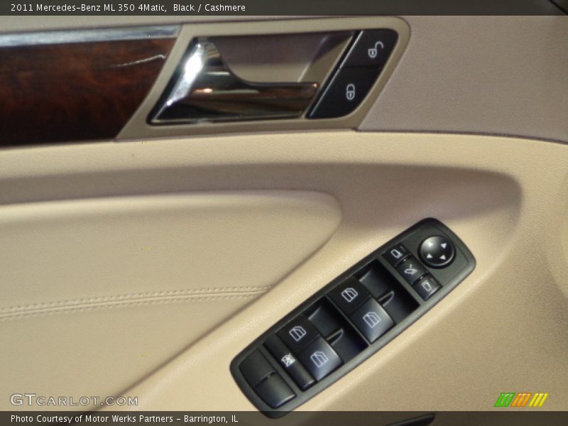 Black / Cashmere 2011 Mercedes-Benz ML 350 4Matic