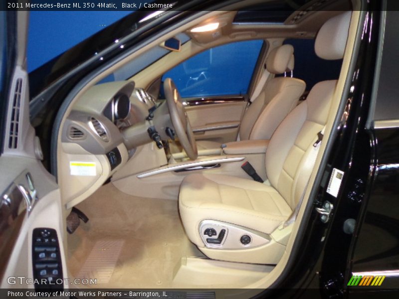 Black / Cashmere 2011 Mercedes-Benz ML 350 4Matic