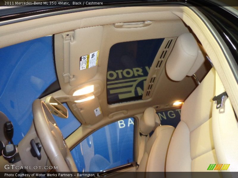 Black / Cashmere 2011 Mercedes-Benz ML 350 4Matic