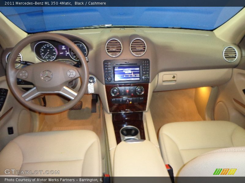 Black / Cashmere 2011 Mercedes-Benz ML 350 4Matic