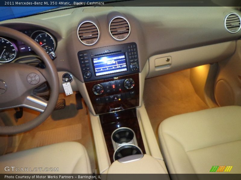 Black / Cashmere 2011 Mercedes-Benz ML 350 4Matic