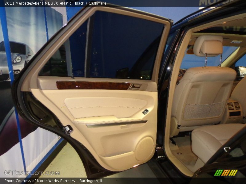 Black / Cashmere 2011 Mercedes-Benz ML 350 4Matic