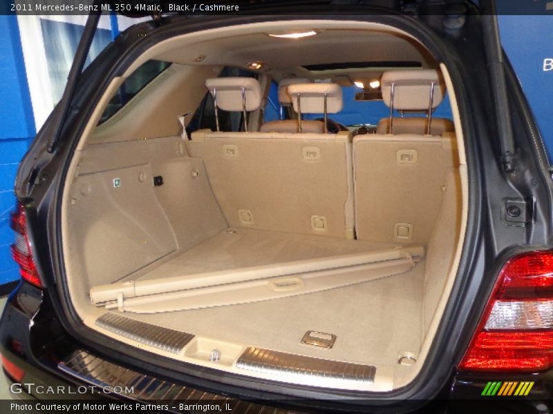 Black / Cashmere 2011 Mercedes-Benz ML 350 4Matic