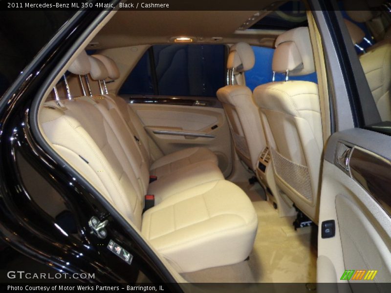 Black / Cashmere 2011 Mercedes-Benz ML 350 4Matic