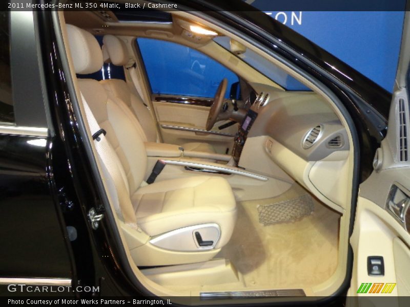 Black / Cashmere 2011 Mercedes-Benz ML 350 4Matic