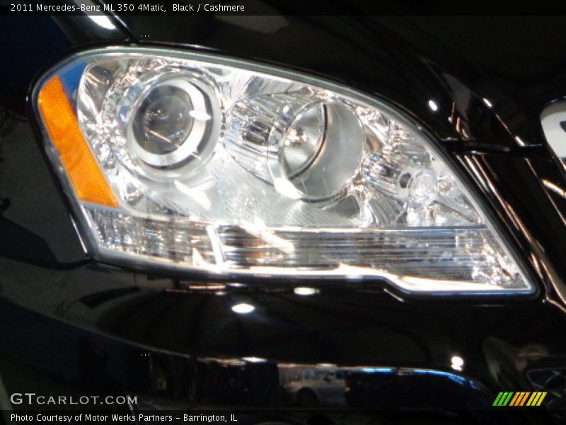 Black / Cashmere 2011 Mercedes-Benz ML 350 4Matic