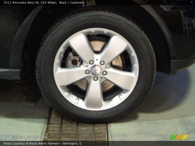 Black / Cashmere 2011 Mercedes-Benz ML 350 4Matic