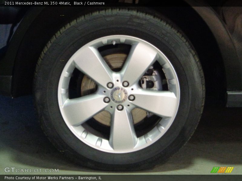 Black / Cashmere 2011 Mercedes-Benz ML 350 4Matic