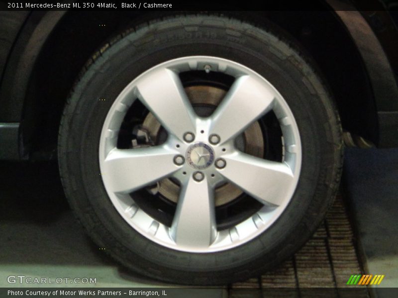 Black / Cashmere 2011 Mercedes-Benz ML 350 4Matic