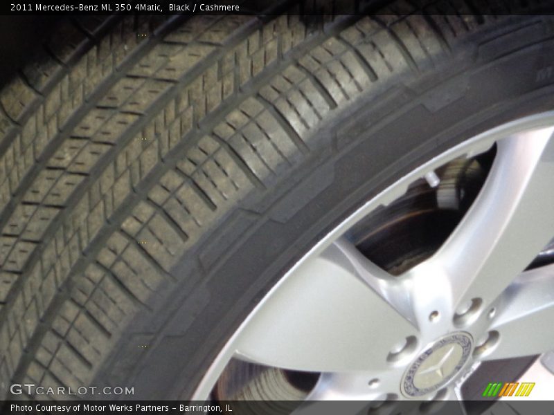 Black / Cashmere 2011 Mercedes-Benz ML 350 4Matic