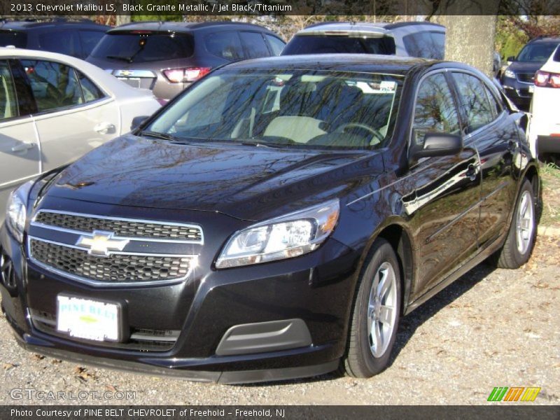 Black Granite Metallic / Jet Black/Titanium 2013 Chevrolet Malibu LS