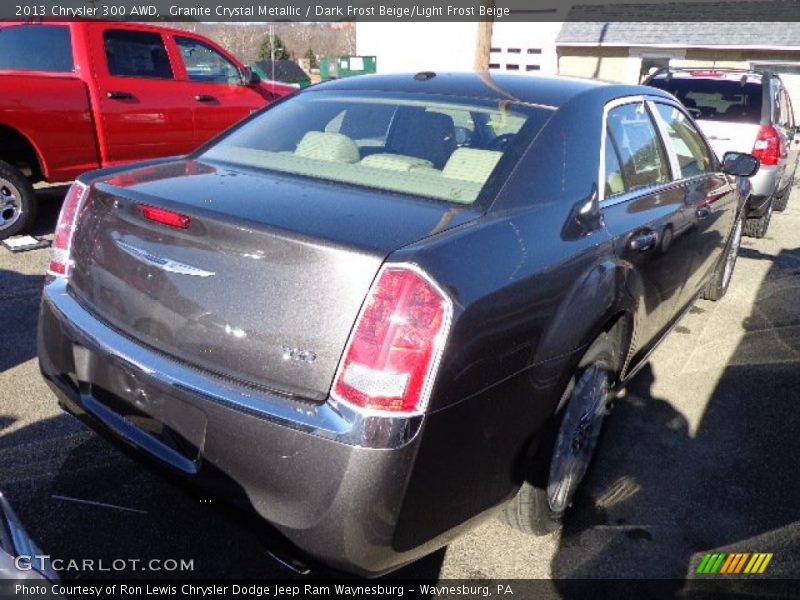 Granite Crystal Metallic / Dark Frost Beige/Light Frost Beige 2013 Chrysler 300 AWD