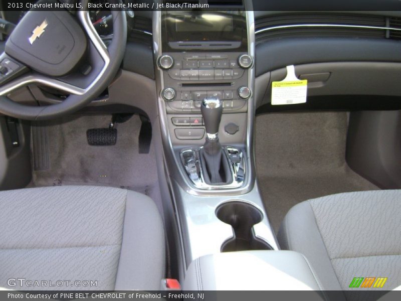 Black Granite Metallic / Jet Black/Titanium 2013 Chevrolet Malibu LS