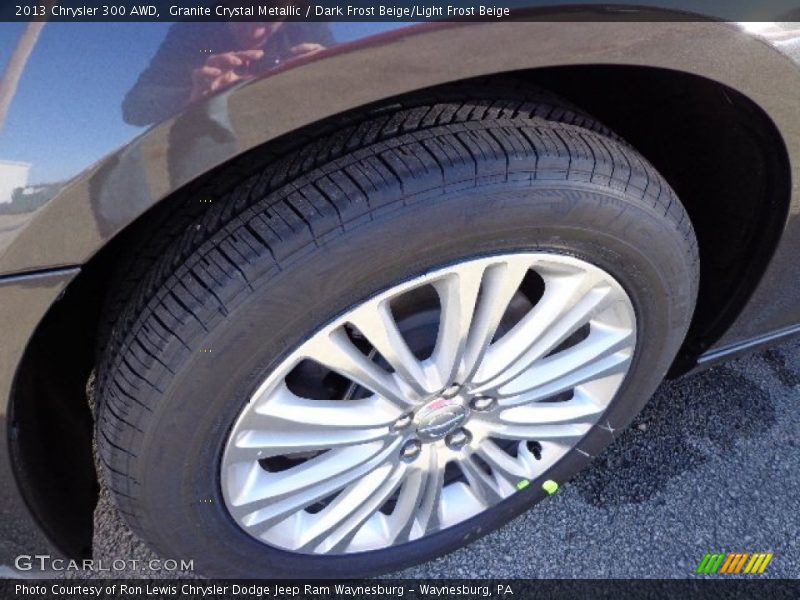 Granite Crystal Metallic / Dark Frost Beige/Light Frost Beige 2013 Chrysler 300 AWD