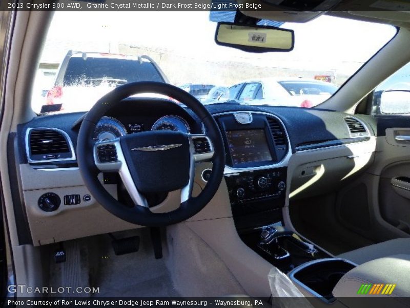 Granite Crystal Metallic / Dark Frost Beige/Light Frost Beige 2013 Chrysler 300 AWD