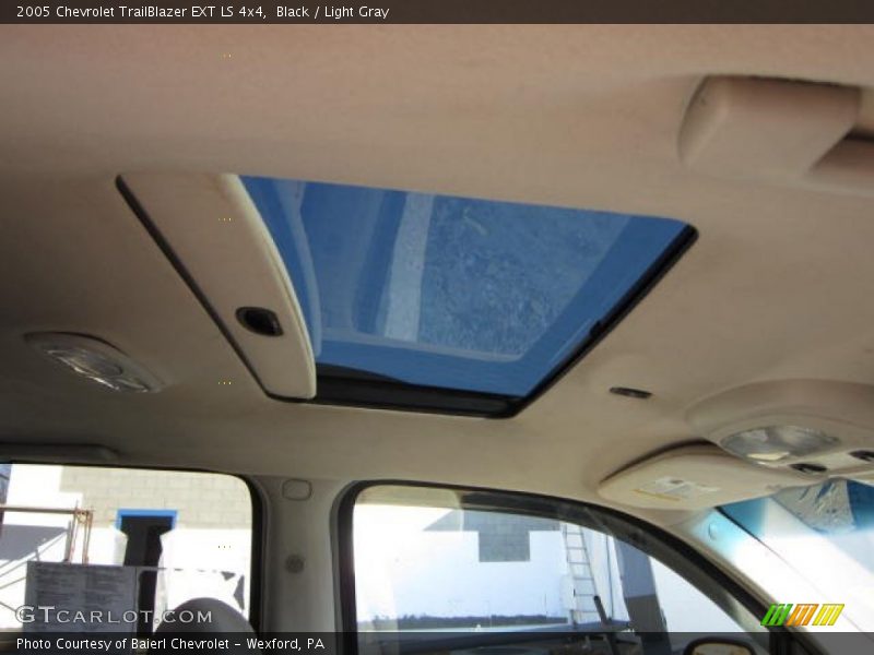 Black / Light Gray 2005 Chevrolet TrailBlazer EXT LS 4x4