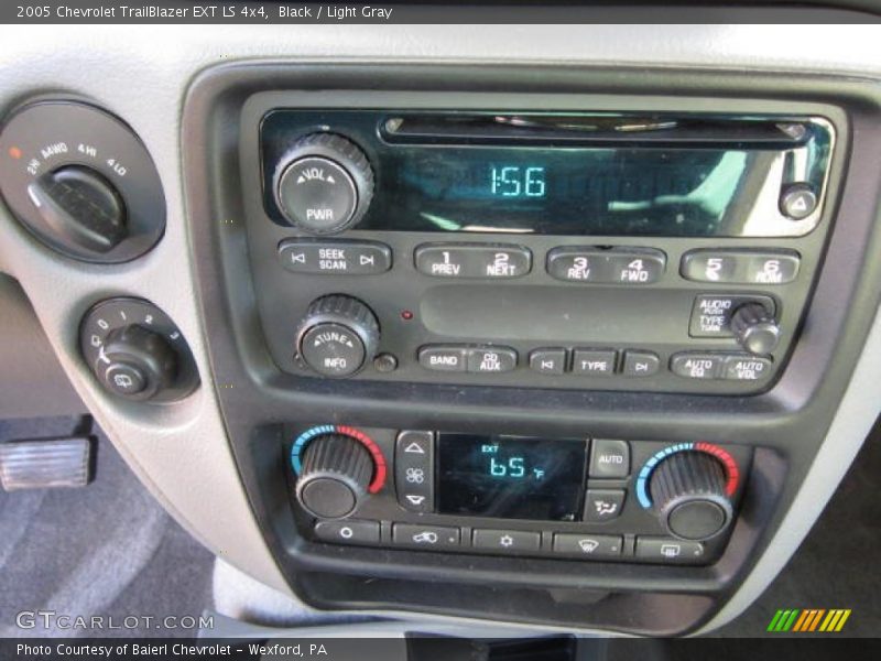 Black / Light Gray 2005 Chevrolet TrailBlazer EXT LS 4x4
