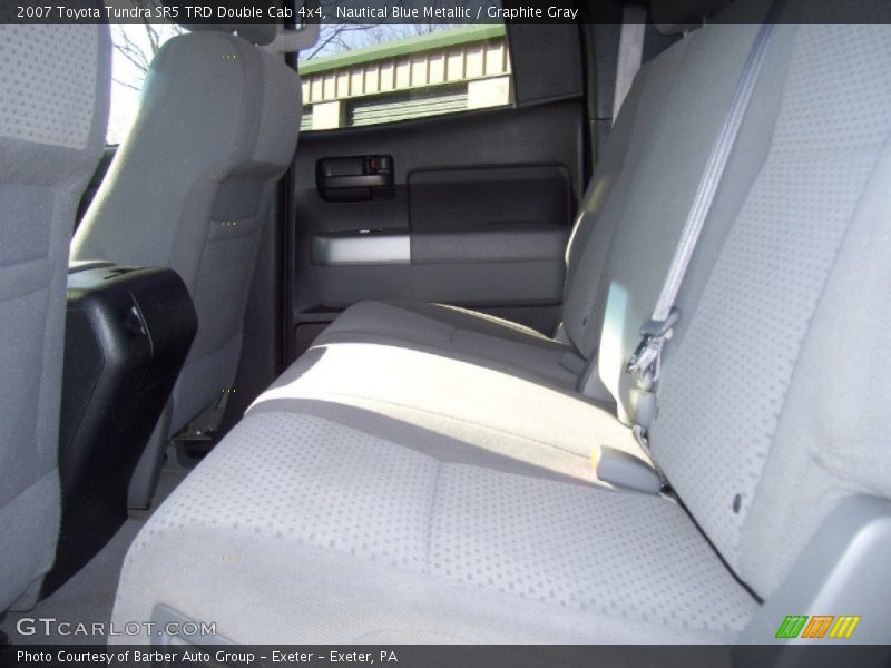 Nautical Blue Metallic / Graphite Gray 2007 Toyota Tundra SR5 TRD Double Cab 4x4