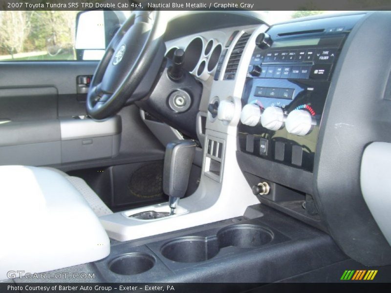 Nautical Blue Metallic / Graphite Gray 2007 Toyota Tundra SR5 TRD Double Cab 4x4