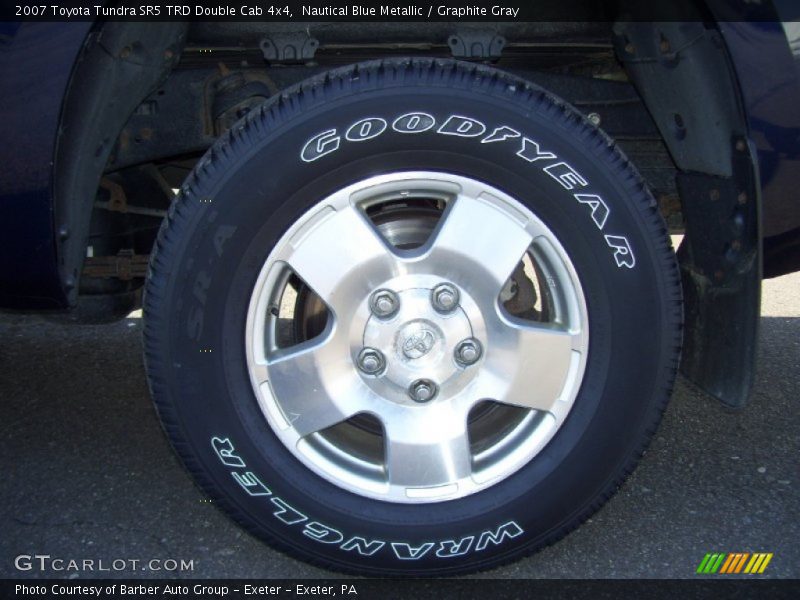 Nautical Blue Metallic / Graphite Gray 2007 Toyota Tundra SR5 TRD Double Cab 4x4