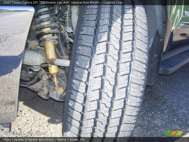 Nautical Blue Metallic / Graphite Gray 2007 Toyota Tundra SR5 TRD Double Cab 4x4