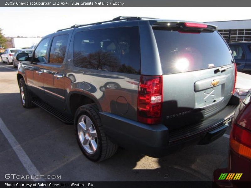 Blue Granite Metallic / Ebony 2009 Chevrolet Suburban LTZ 4x4