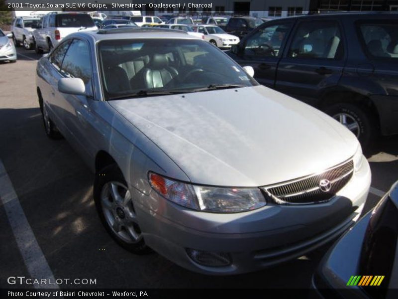 Silverstream Opalescent / Charcoal 2001 Toyota Solara SLE V6 Coupe