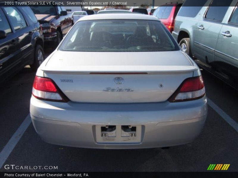 Silverstream Opalescent / Charcoal 2001 Toyota Solara SLE V6 Coupe