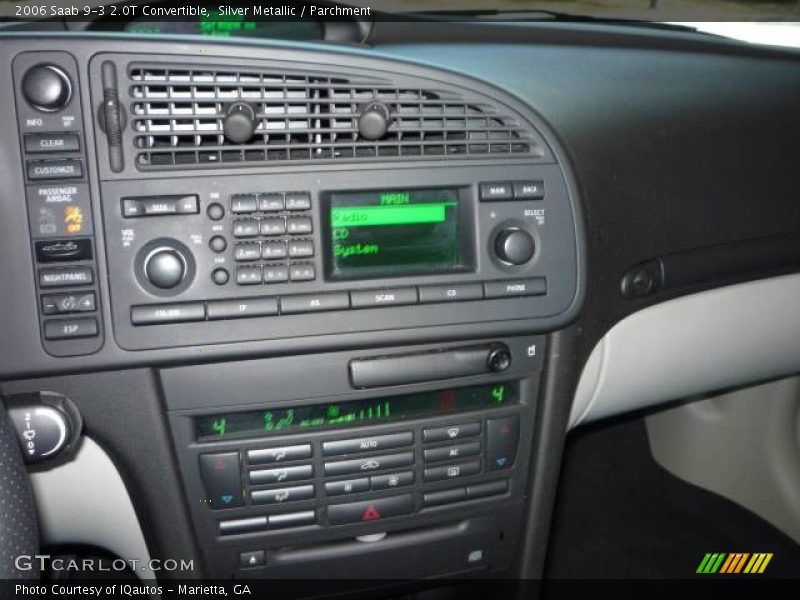 Silver Metallic / Parchment 2006 Saab 9-3 2.0T Convertible