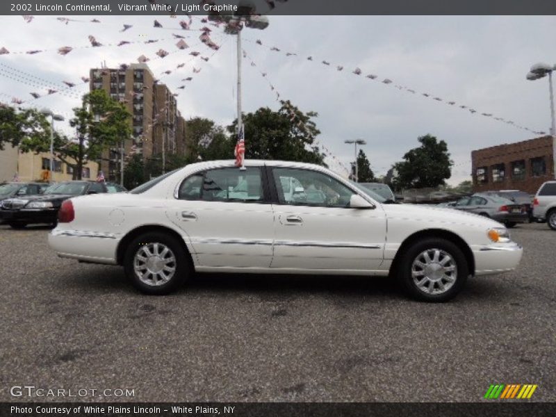 Vibrant White / Light Graphite 2002 Lincoln Continental