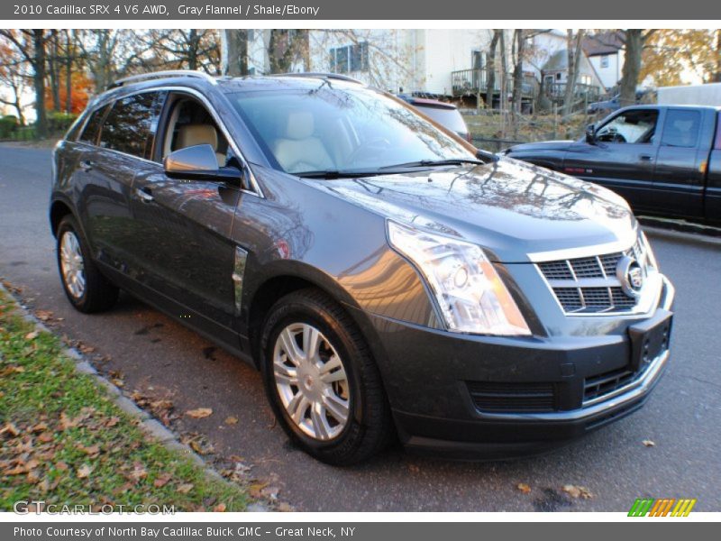 Gray Flannel / Shale/Ebony 2010 Cadillac SRX 4 V6 AWD