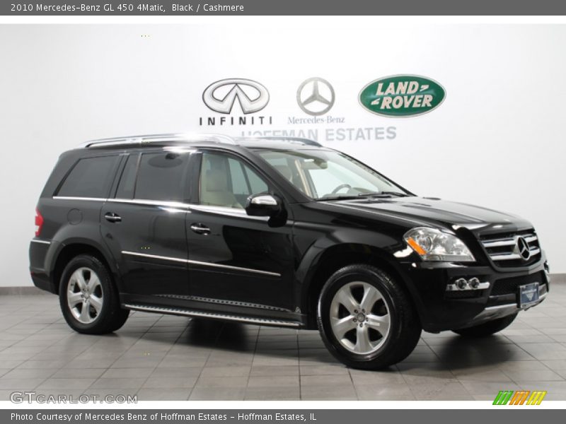 Black / Cashmere 2010 Mercedes-Benz GL 450 4Matic