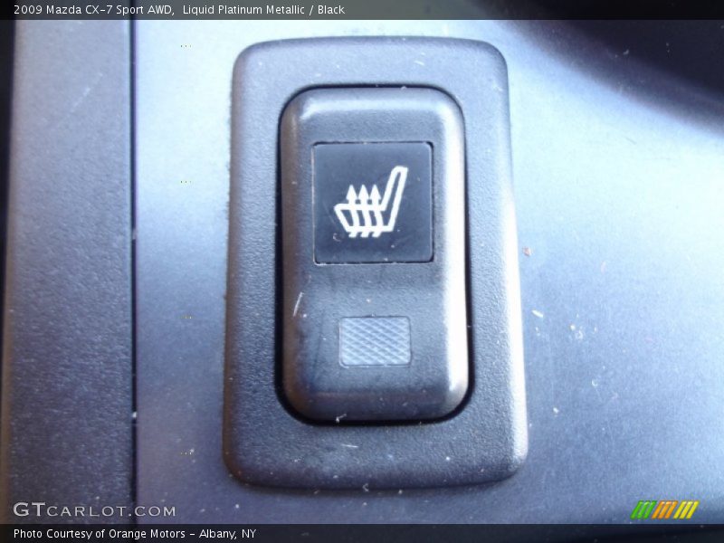 Liquid Platinum Metallic / Black 2009 Mazda CX-7 Sport AWD