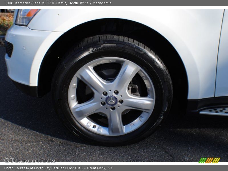 Arctic White / Macadamia 2008 Mercedes-Benz ML 350 4Matic