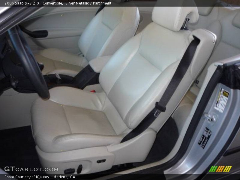 Silver Metallic / Parchment 2006 Saab 9-3 2.0T Convertible