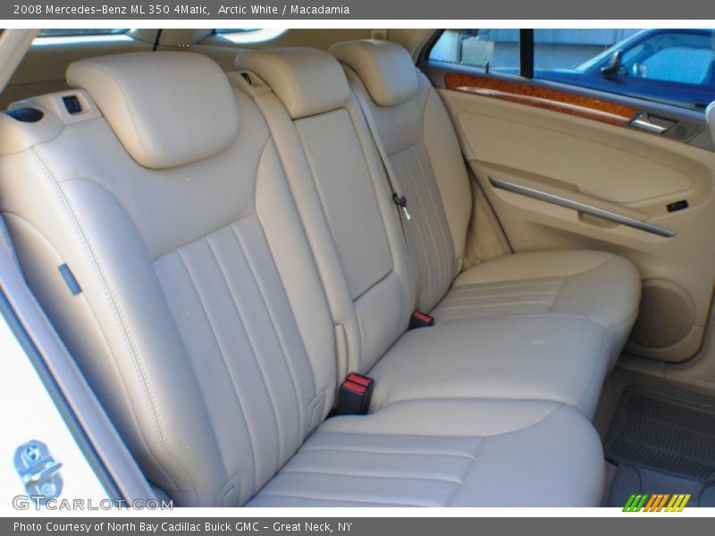 Arctic White / Macadamia 2008 Mercedes-Benz ML 350 4Matic