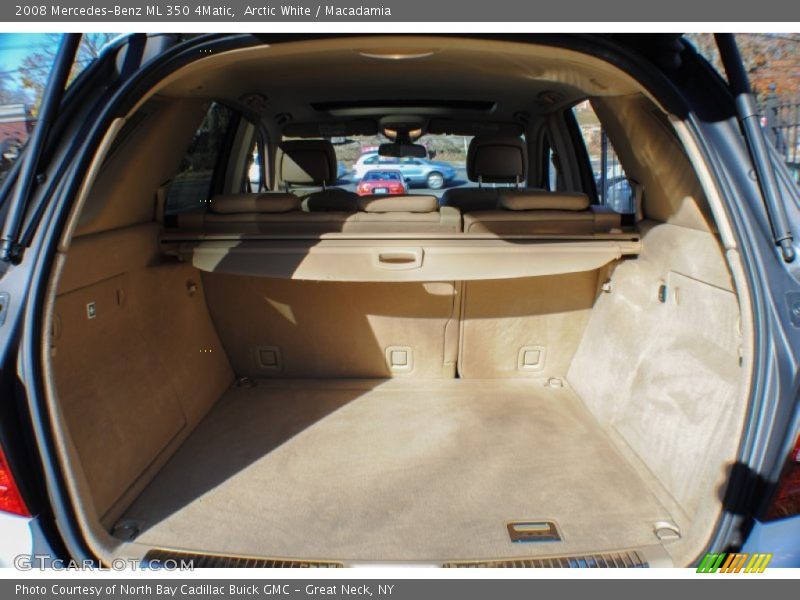 Arctic White / Macadamia 2008 Mercedes-Benz ML 350 4Matic
